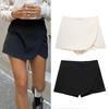 2026 Fustă-pantaloni Asimetrică Pentru Femei Roz Negru Mini Fustă Pantaloni Scurți Femeie Modă Talie Înaltă Fuste Scurte Pantaloni Scurți Casual de Vară
