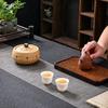 Coarse Ceramic Lotus Shape Incense Burner, Retro Indoor Aroma Rack Chinese Zen Tea, Living Room Decor, Home Fragrance Stove, 1Pc