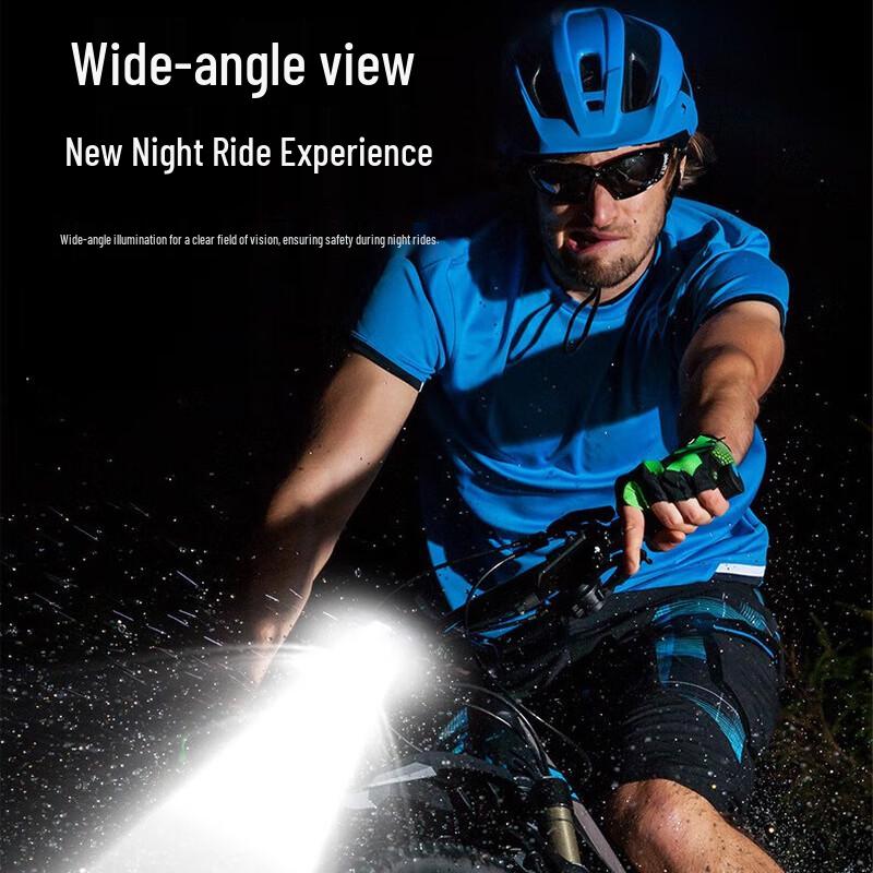 Li Shi Digital Display Rechargeable Bicycle Headlight