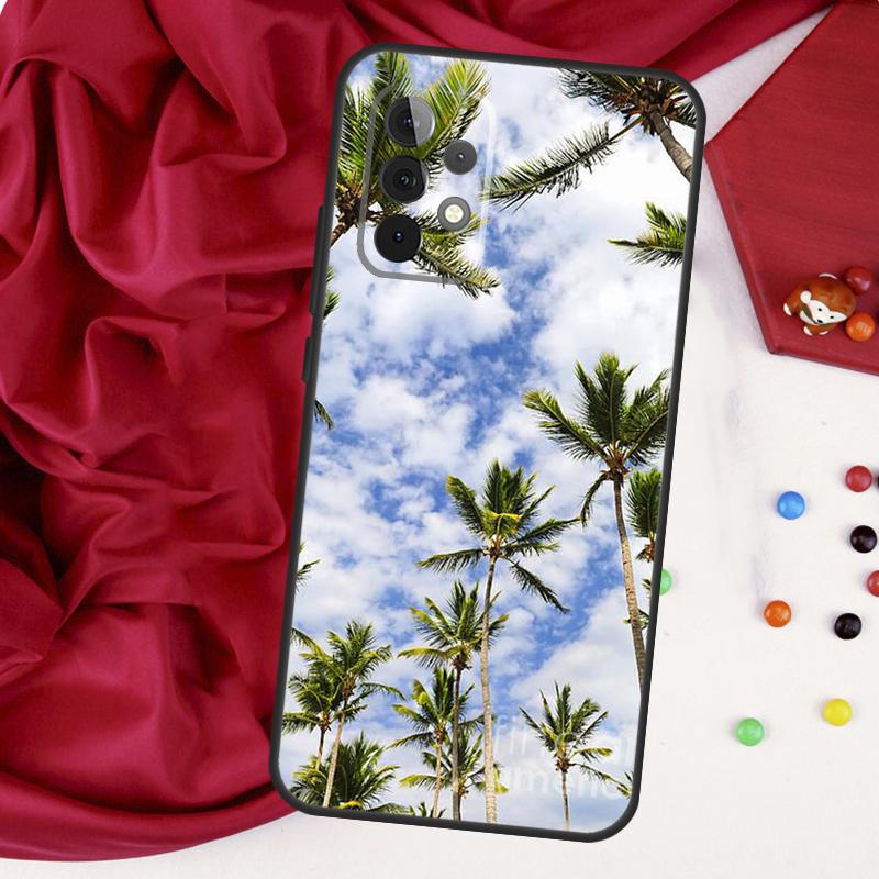sunset palm trees For Samsung Galaxy A15 A55 A53 A33 A35 A22 A32 A52 A54 A34 A14 A56 A36 A26 A16 A05 A06 Case