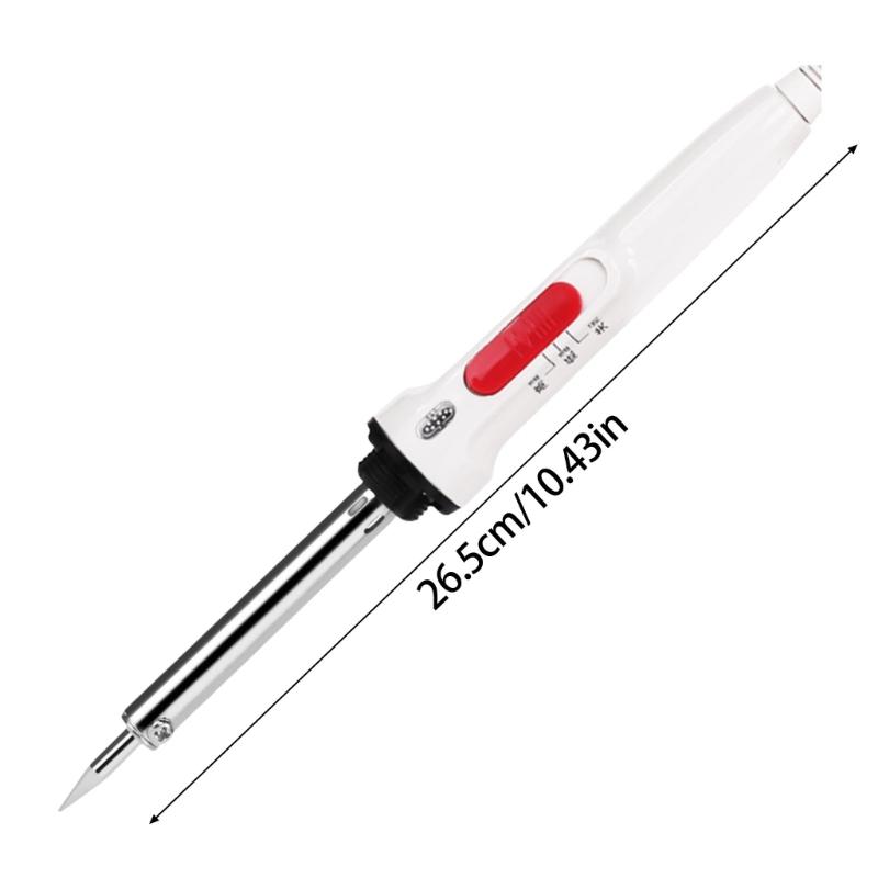 Professional 60W Adjustable Double Temperature Welding Tool Featuring 30s Heat Up & Safety Protective For Industrial Use