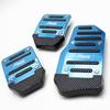 3Pcs Non-slip Car Foot Pedals Accelerator Brake Vehicle Auto Footrests Set