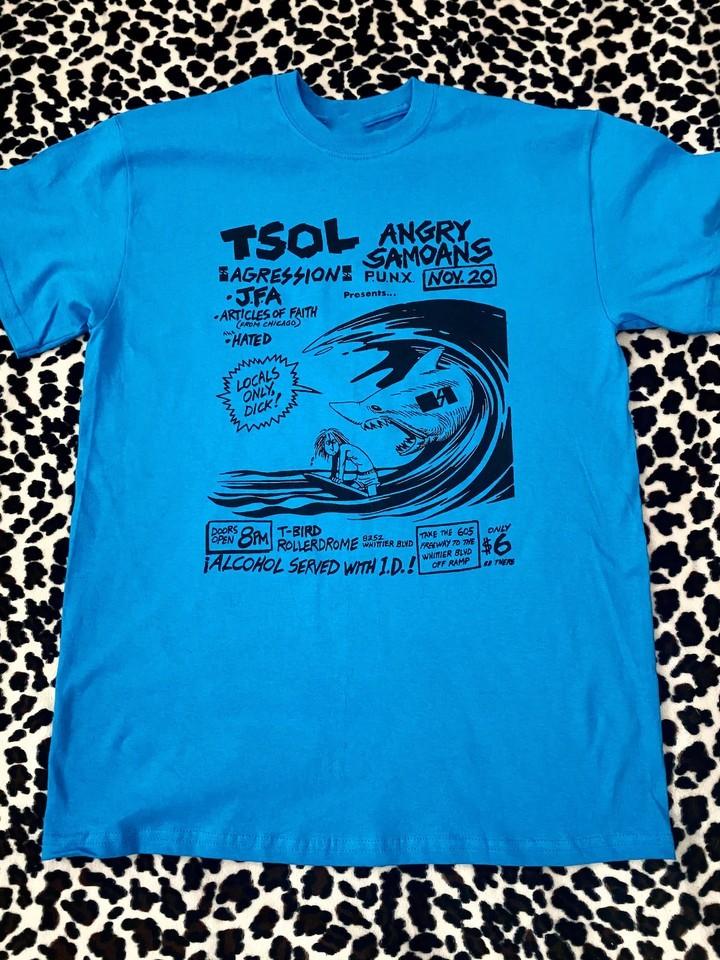 

Collection T.S.O.L. Band Tour 80s T Shirt Gift For Fan SIZE S5XL K461 Unisex T-Shirt XXXXL