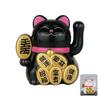 Black Cat Decoration Bright Gold Electronic Components Plastic White