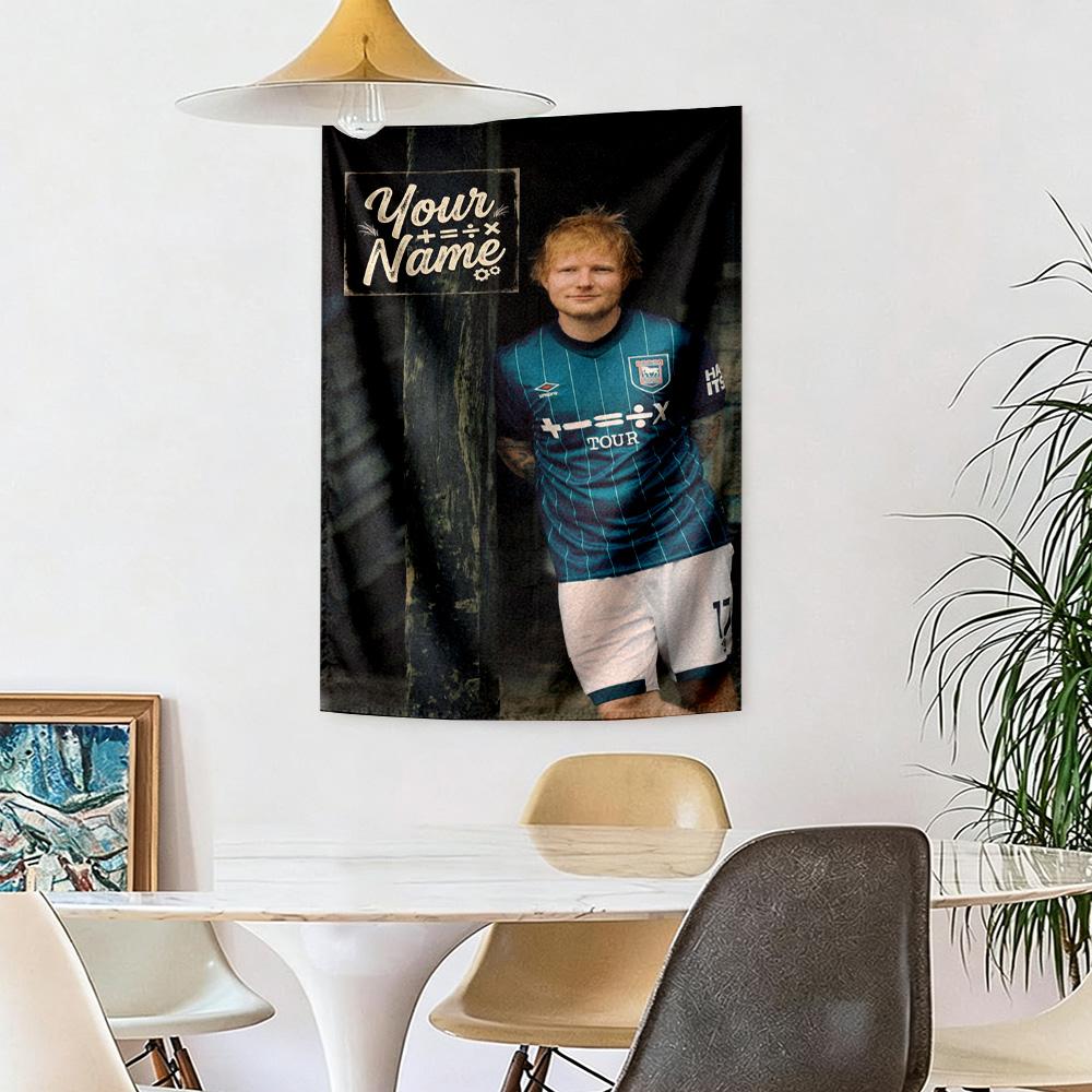 Sheeran Custom Tapestry Decorative Wall Tapestry Durable Comfort Perfect for Studio Apartment Multi-purpose for All Occasions