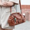 New Shoulder Bags Women's Bags High Capacity Advanced Retro Fashion Korean Style Trend Leisure Handheld Bag Crossbody Bags
