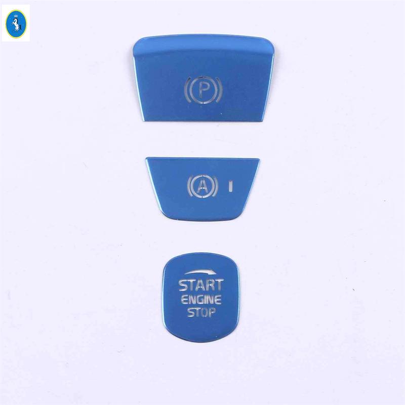 Metal START ENGINE STOP Button Sequin Decoration Cover Trim Car Styling Accessories Fit For Volvo XC60 S60 XC90 S90 V90