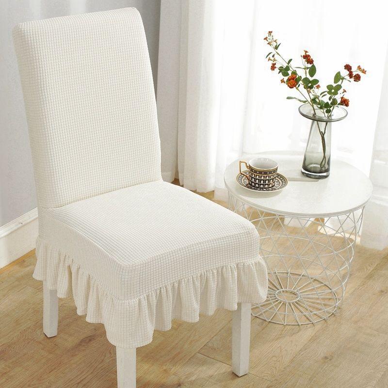 

Чехол на обеденный стул, жаккардовый чехол из спандекса, защитный чехол, эластичный чехол для кухонного стула, сиденья для отеля, банкета One Size