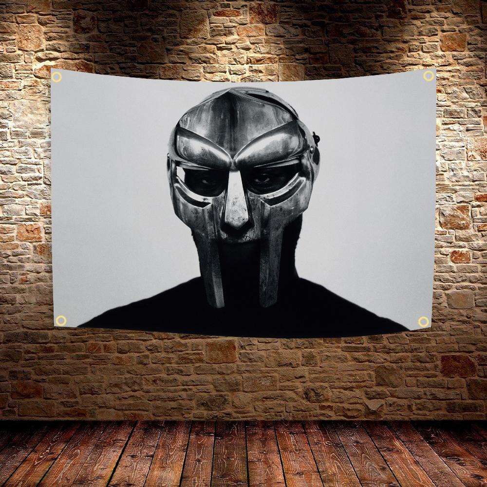Madvillainy Flag Tapestry 60x90CM 90x150CM Hip Hop Rage Double Penetration Classic Music Bedroom Wall Hanging Room Decor