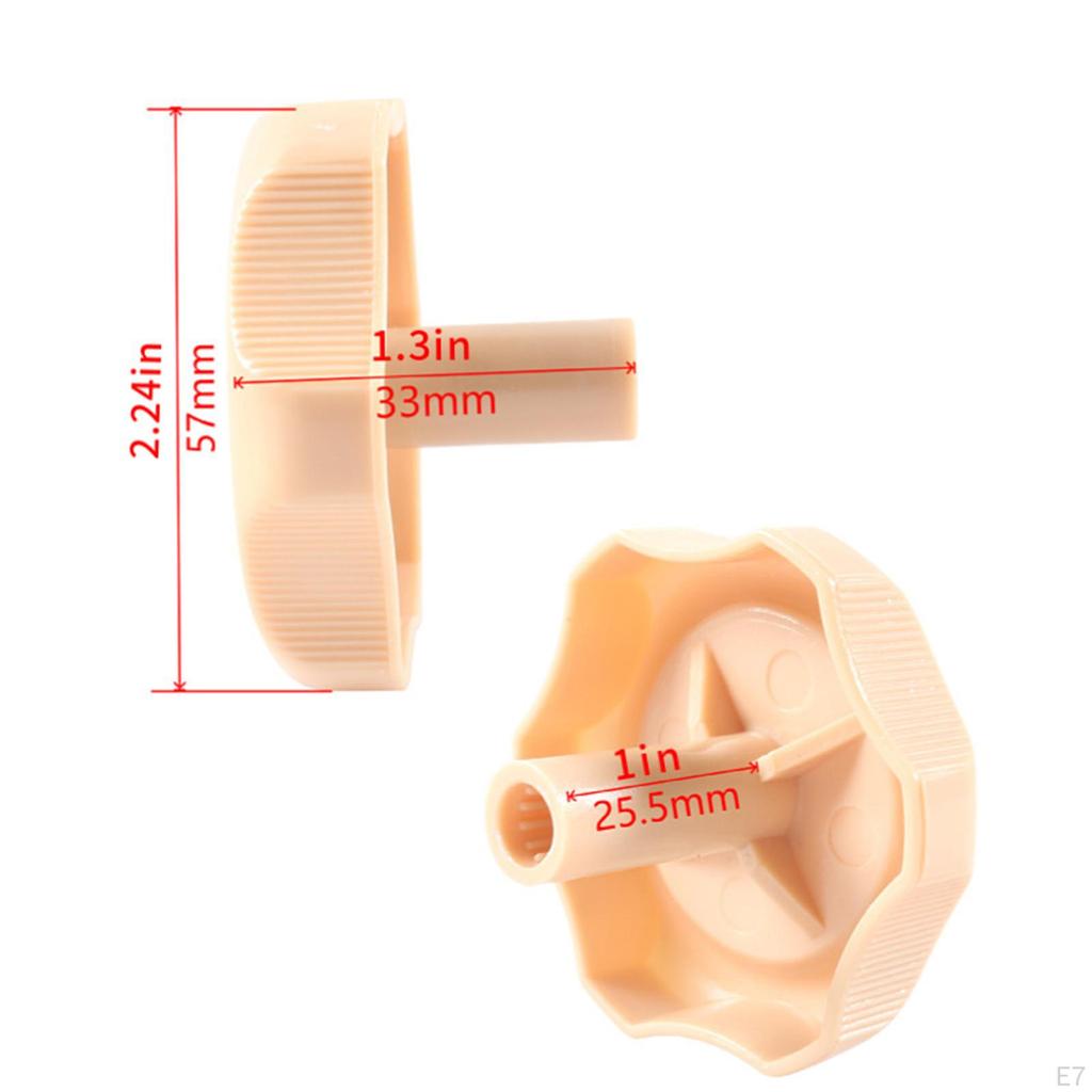 RV Window and Vent Knob Interior Hardware Component,Easy Installation Spare Latch with