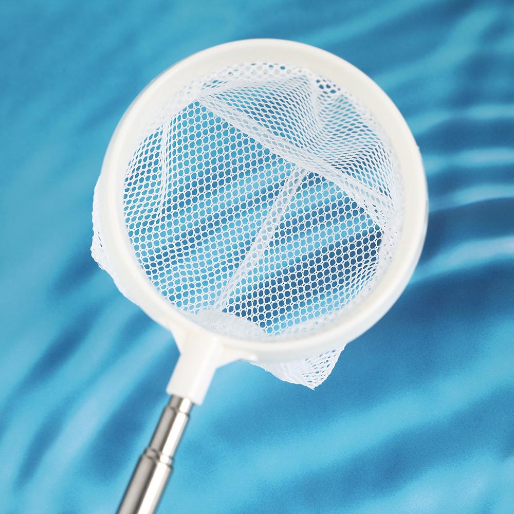 Stainless Steel Retractable Fish Tank Net for Small Ornamental Fish - Square & Round 3D Design