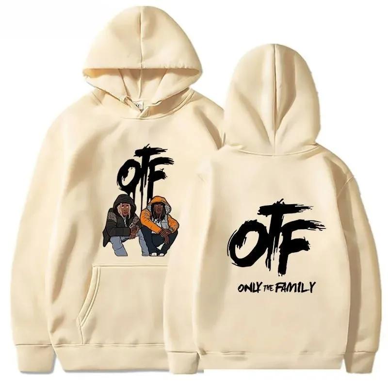 OTF Setr Hip-hop Letter Prt Print Women's Hoodie Fashion All-match Pullover Hoodie Women's New Street Sweatshirt Autumn and Winter Hoodie