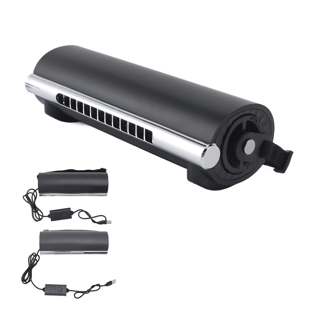 USB Car Seat Fan 3 Wind Speeds Powerful Recirculating  Low Noise Car Cooling Fan for Backseat SUV