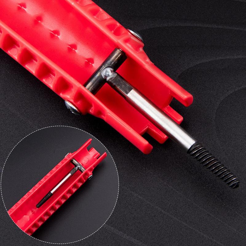 Multi Function Sink Wrench Plumbing Repair Tool Multifunctional Sanitary Wrench Pelvic Floor Leading Sleeve For Toilet Bowl Sink