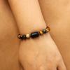12 Zodiac Sign Natural Stone Beaded Bracelet Vintage Constellation Bracelet Unisex Jewelry Handmade Astrology Lover Accessory