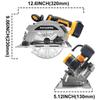PATUOPRO 1500W Brushless Circular Saw Cordless Electric Saw Stone Woodworking Cutting Power Tools For Makita 18V Battery(No Batt