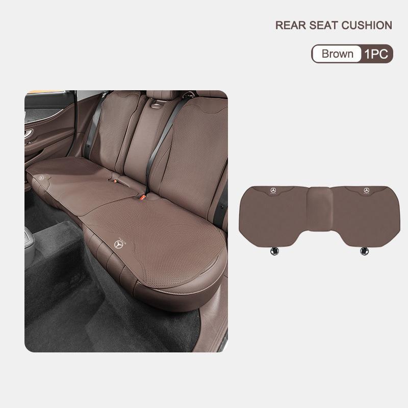 XKJ1 Car Seat Cover Sweatproof Breathable Anti-slip Seat Mat Pad For Mercedes Benz GLC CLE CLA GLB GLS W177 W205 W213 W222 Stickers