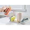 Kitchen Table Storage Rag Rack Dishwashing Cloth Drain and Punch-free Soap Rack Clean with A Daily Dishwashing Pan Brush