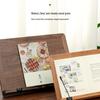 Adjustable Height Solid Wood Children's Book Stand
