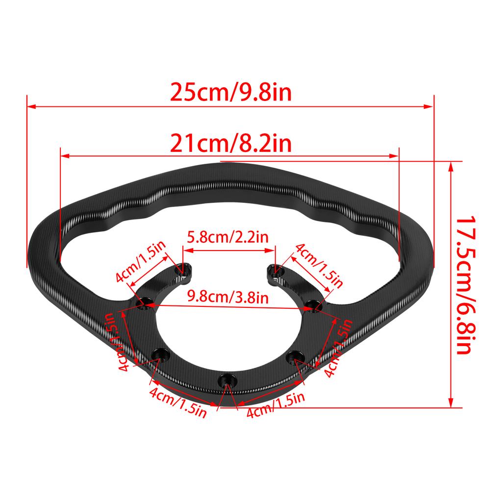 For Honda VFR800 VFR 800 VFR800/F All Years Motorcycle Universal Passenger Handgrips Hand Grip Tank Grab Handle Bar Armrest