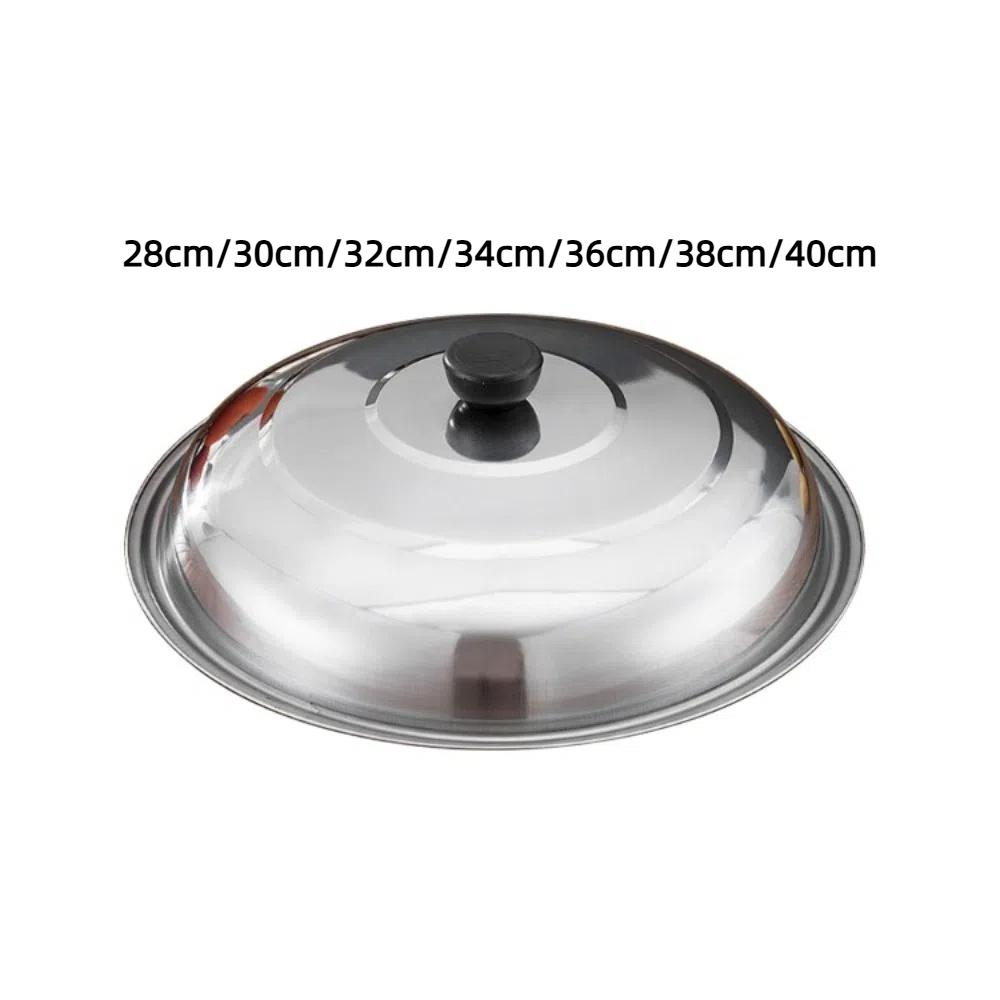 Universal Round Pot Lids Cover 28/32/36/40cm Cooking Pot Wok Lid  Kitchen Accessories