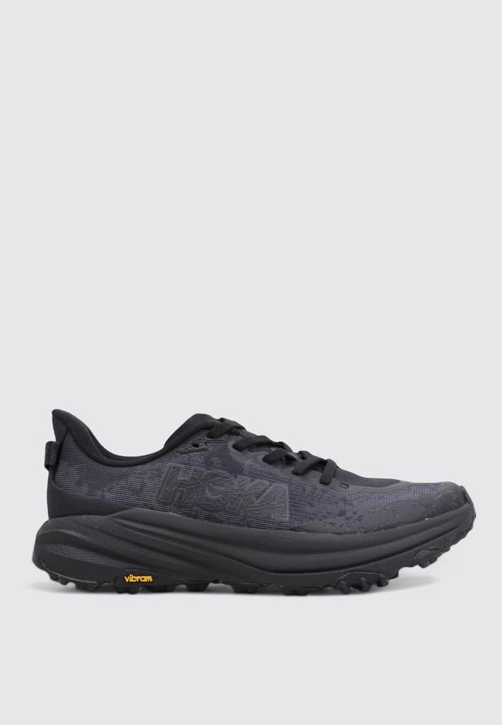 Hoka One One Speedgoat 6 Trail Running Men's Shoes, Black/Black, 1147791-BBLC_27.0(US9)
