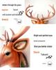 Creative Resin Deer Head Wall Hanging Decoration