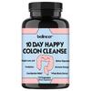 Daily colon cleansing capsules probiotics and herbs to improve constipation detoxify and promote digestion 120 capsules