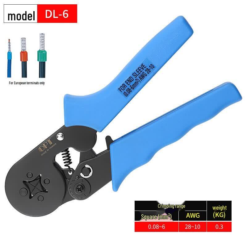 OPT DL-6 Four-Sided Terminal Crimping Pliers Standard
