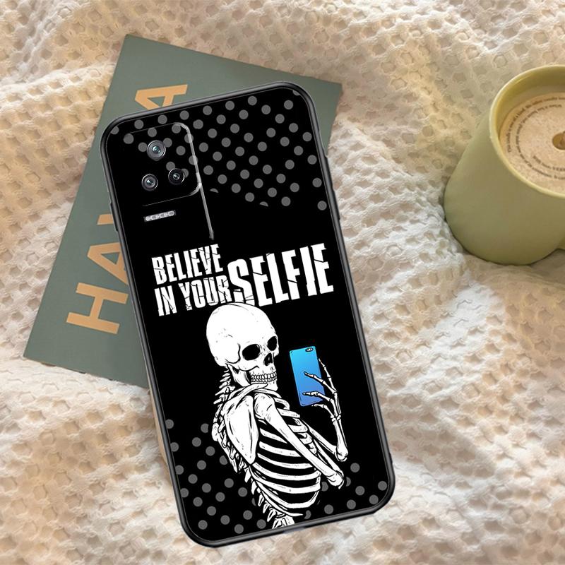 

Skeleton Skull Art Case For Xiaomi 15 Ultra 13 14 11T 12T 13T 14T Pro POCO X7 Pro F5 F6 M6 X3 X5 X6 Pro Cover POCO F5