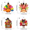 Simple Yet Stylish Thanksgiving Wreath For Front Door Turkey Decoration Door Sign Perfect For Holiday Party Decorations