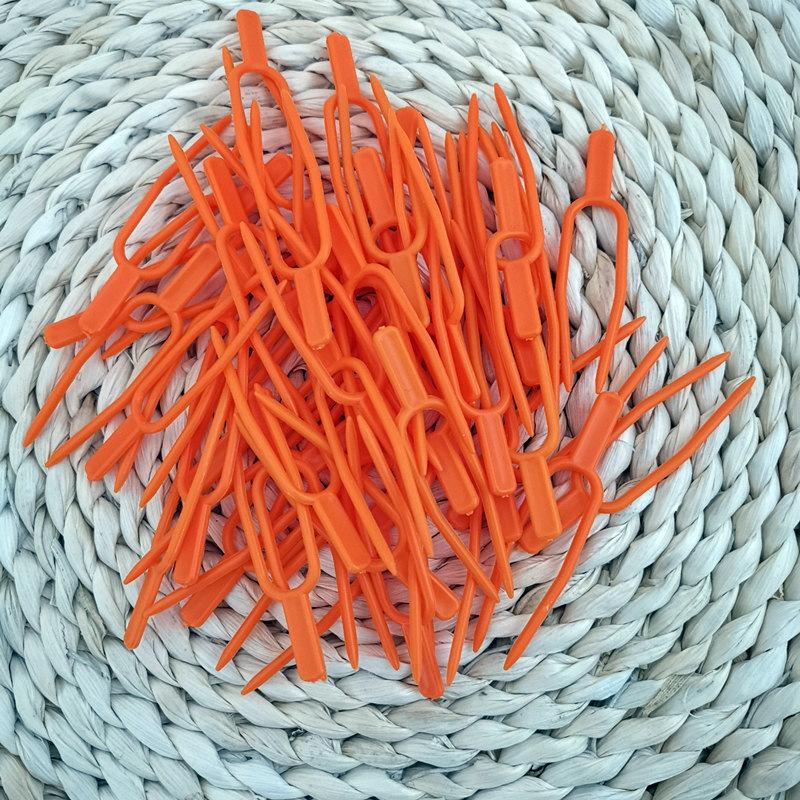 50pcs Strawberry Planting Fork, Gardening Vine Press, Vine Fixing Fork, Strawberry Vine Press Special Gardening Tool