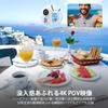 SJCAM C110PLUS Compact Action Wearable 4K Image Portrait 8x 30M Magnetic 64GB for and Video Shooting Camera, 30fps, Wi-Fi, 170° FOV, Stabilization,