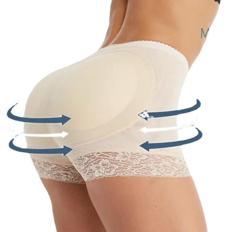 Hip-Lifting Women’s Shapewear: Bottom-Enhancing Padded Boxers