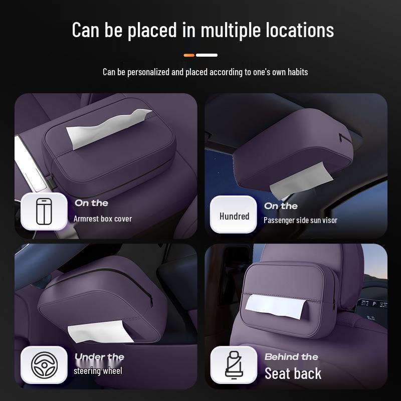Avatr 07 Car Tissue Box: 26 Styles for Seat Back Hanging, Car Interior Accessories