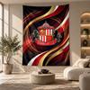 Decorative Tapestry,Sunderland Football Printed Wall Art, Lightweight Wall Hanging For Bedroom Background