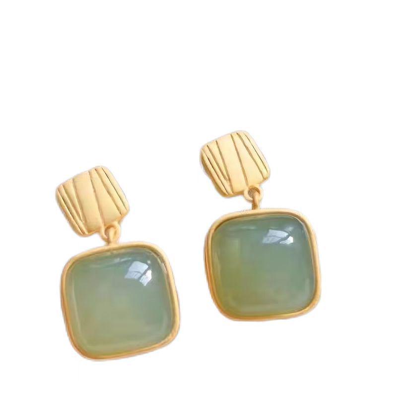 Retro Light Luxury Korean-Style Pearl Tassel Earrings for Women