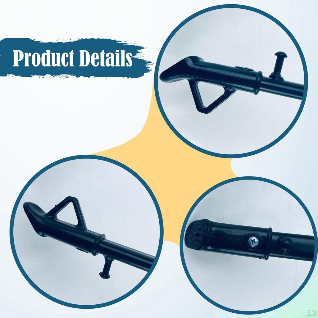 Motorcykelstödfot Del Mångsidigt Fotstöd Sidostöd för DIY Utomhussporter