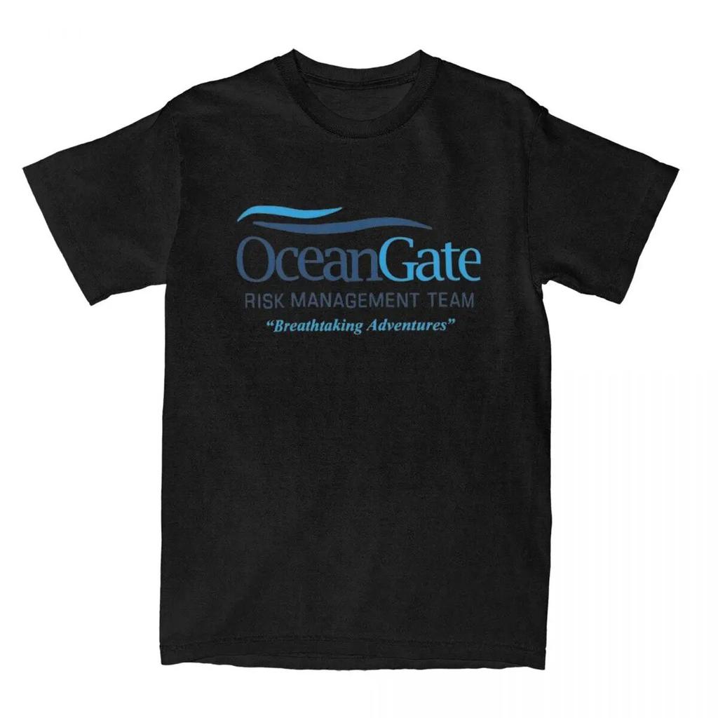 Funny OceanGate Risk Unisexagement Breathtaking Adventures T-Shirt Unisex Women Round Neck Cotton Tees Graphic Clothing