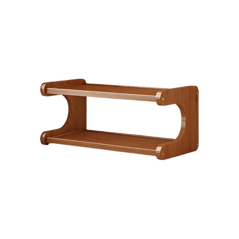 

Современная бамбуковая полка-стеллаж для хранения на кухню, в офис и гостиную, для книг, чашек, офисных принадлежностей, стойка для хранения