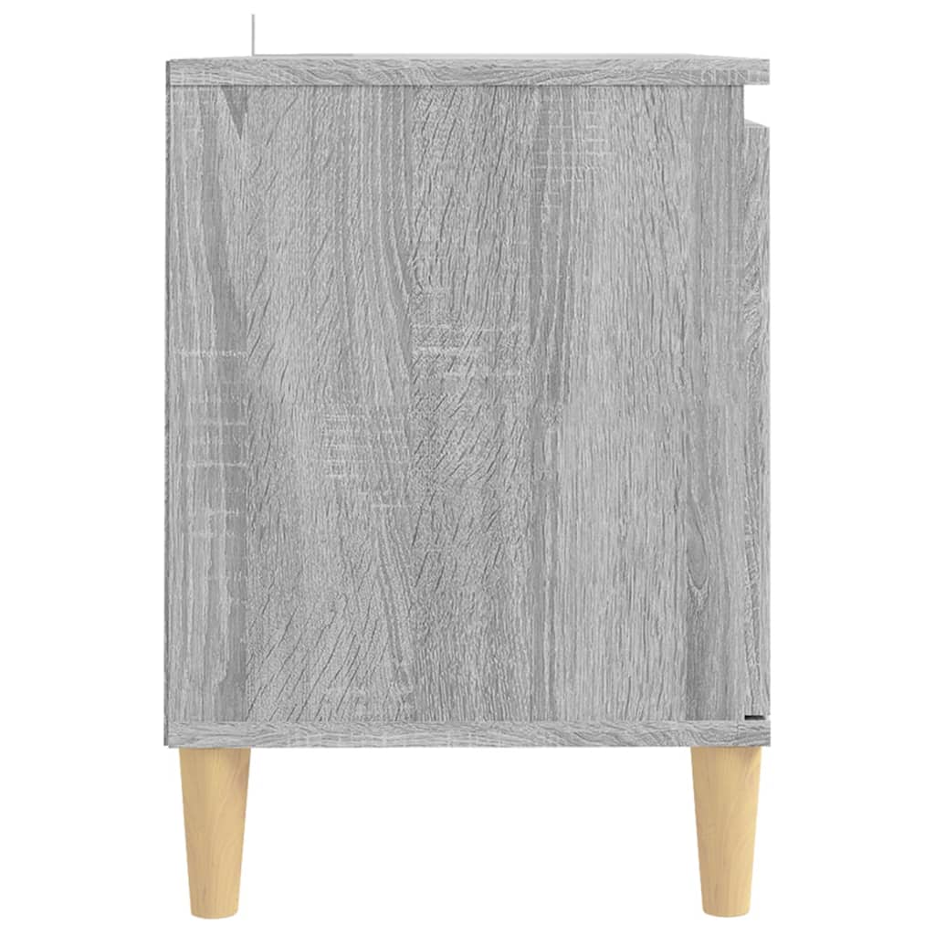 Vidaxl TV Cabinet, Wooden Legs, Grey Sonoma Oak, 103.5X35X50 Cm