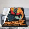 Mazinger Z Goldorak Actarus Decken Fleece Anime Roboter Grendizer Leichte Dünne Überwurfdecke für Bett Bettteppich