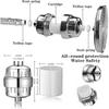 Shower Filter, 10 Stage Universal Shower Filter, Anti Chlorine, Multi Stage Purifier with New Dechlorination Cartridge Remove Chlorine, Heavy Metal a