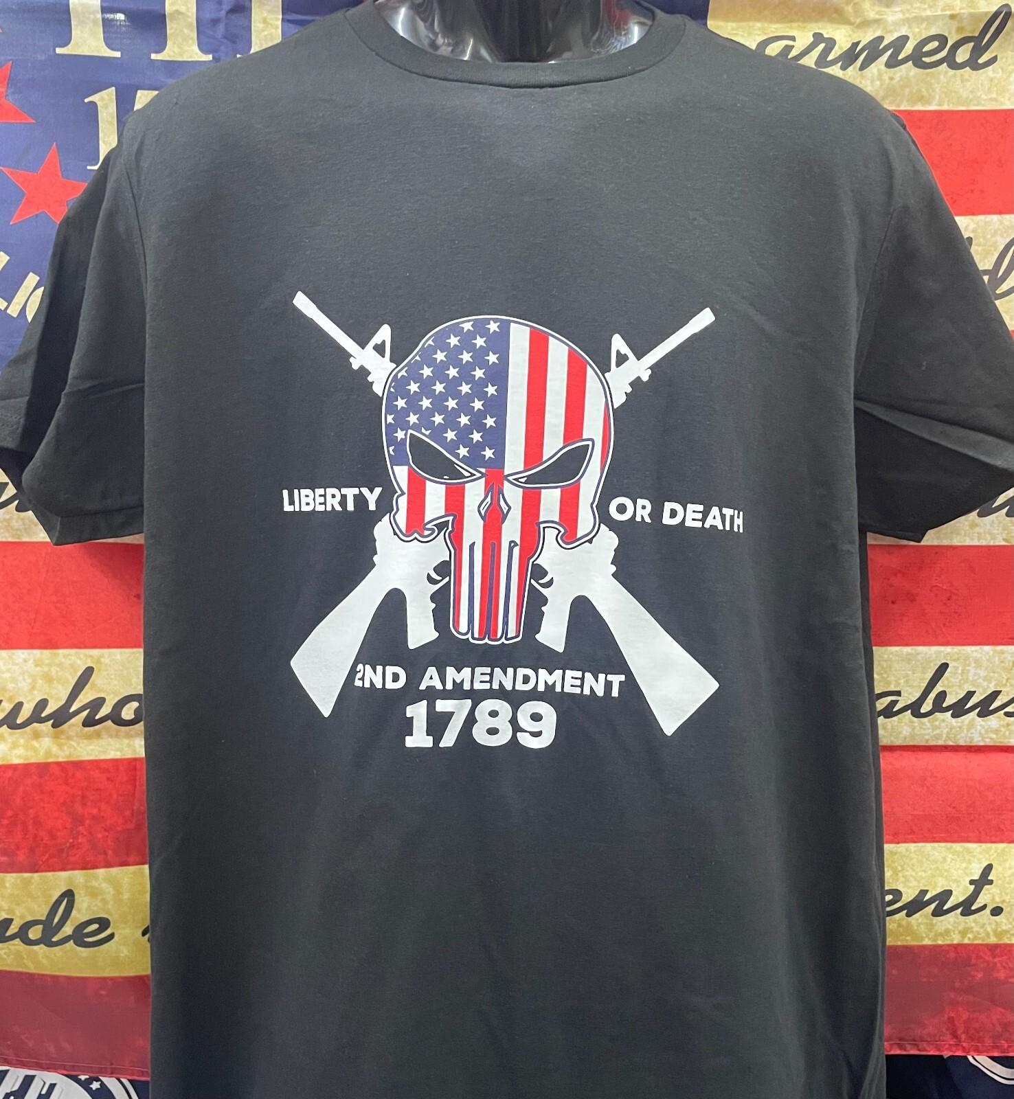 2nd Amendment, Liberty or Death Shirts S разноцветный