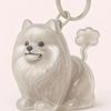 Hair Grooming Dog Hair Storage Box Transparent Puppy Pendants Cartoon Pet Hair Keychain  Backpack