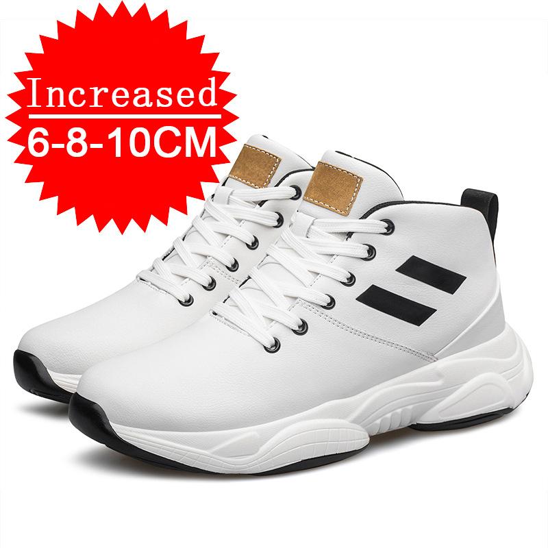 Модная мужская обувь из натуральной кожи с увеличением роста на 4/6/8 см — фото 6