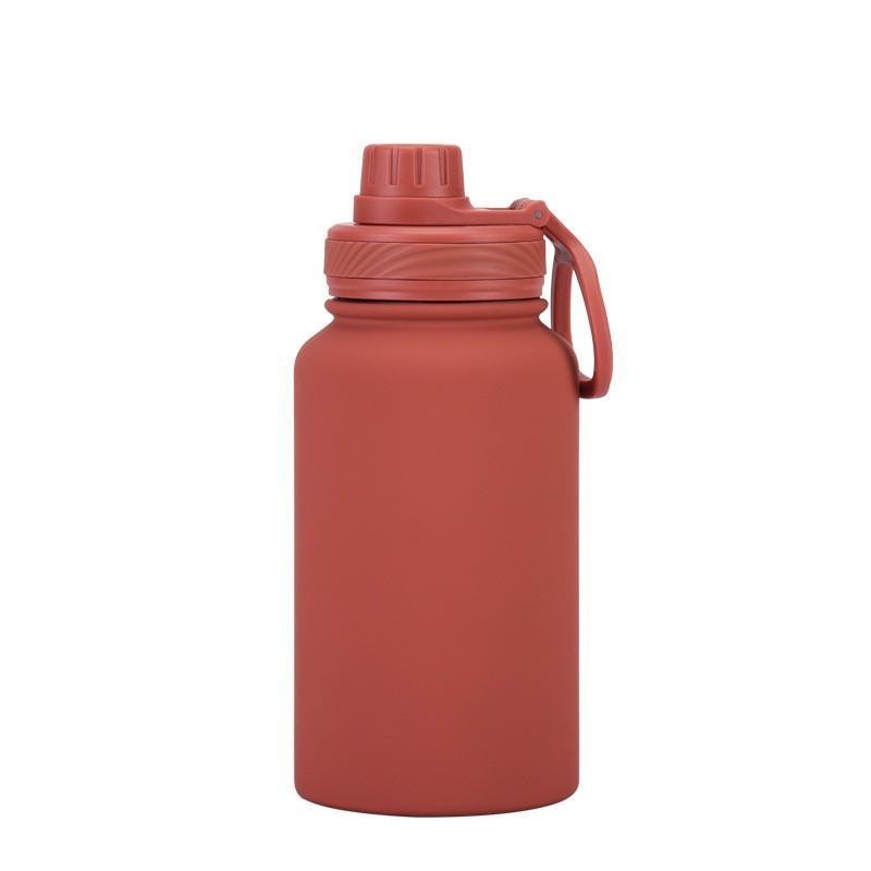 650ml Vacuum Insulated Stainless Steel Travel Water Bottle Outdoor Sports Office Daily Use Leakproof Portable 12H