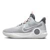 Nike KD Trey 5 IX EP Pure Platinum Unisex Sneaker Grau Cool-Grey Total-Orange CW3402-011