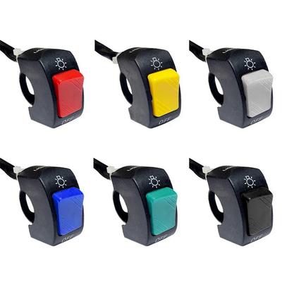 12V 7/8" Universal Motorcycle On/Off Switch Waterproof Motorcycle Scooter Second-line Headlight Handlebar Switch Moto Accessorie