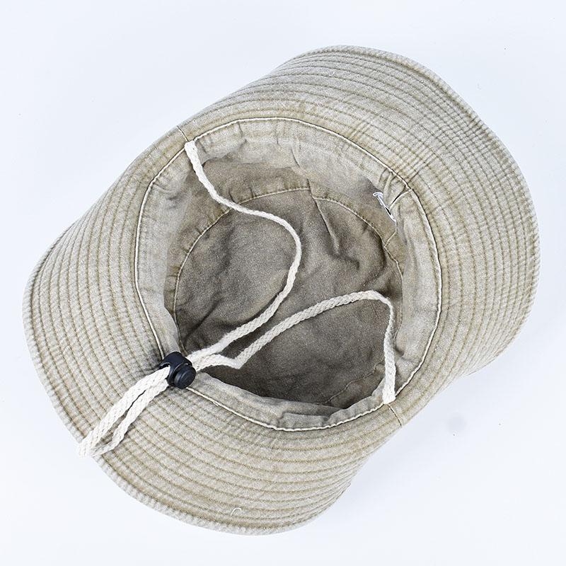Panama Bucket Hat Men Women Summer Outdoor Camping Sun Protection Visor Beach Boonie Hat With Leather Belt Fisherman Fishing Cap